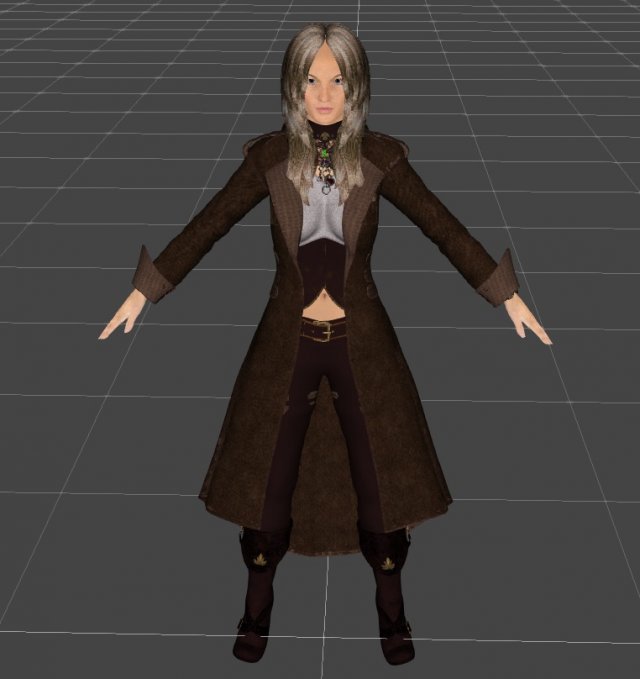 elza 3D Model .c4d .max .obj .3ds .fbx .stl .blend 