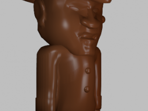 famous character of fiestas del pilar cabezudo verrugon 3D 프린트 모델