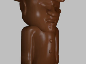 フィエスタ・デル・ピラール・カベズド・ヴェルゴンの有名なキャラクター 3Dプリントモデル