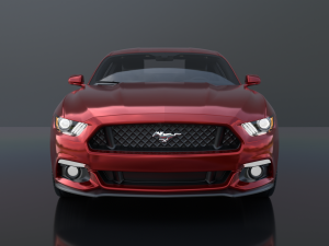 Car - Mustang 2015 3D Model