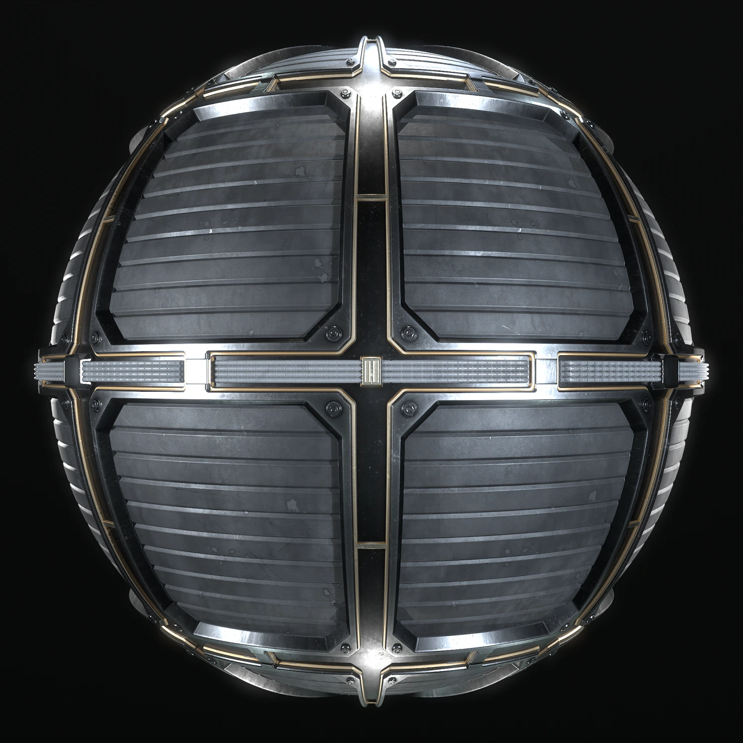 Sci-Fi Panel PBR material CG Textures .c4d .max .obj .3ds .fbx .stl .blend