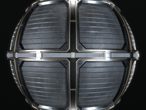 Sci-Fi Panel PBR material CG Текстури