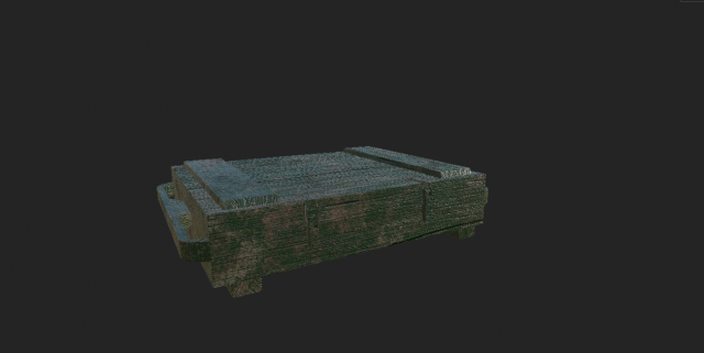 military box 3Dモデル .c4d .max .obj .3ds .fbx .stl .blend 