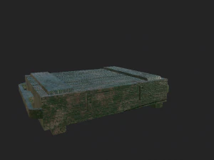 caja militar Modelo 3D