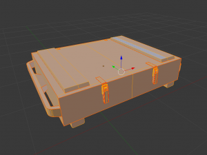 military box 3Dモデル