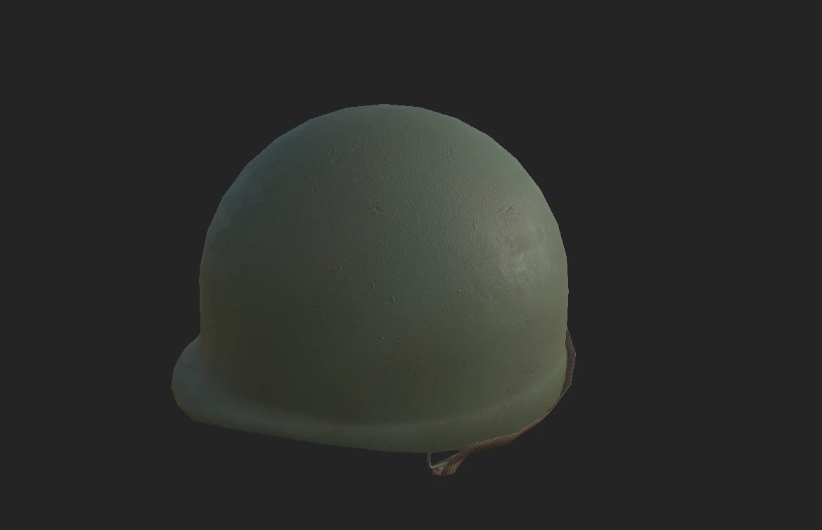 m1 helmet 3D Model .c4d .max .obj .3ds .fbx .stl .blend