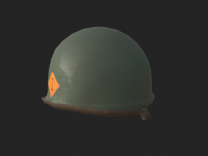 m1 helmet 3D Model