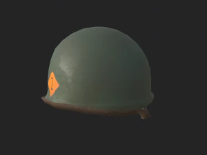 m1 helmet 3D Model