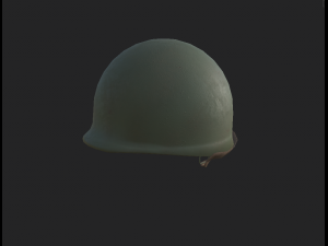 m1 helmet 3D Model