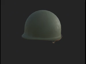 m1 helmet 3D Model