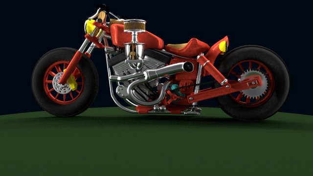bike 3Dモデル .c4d .max .obj .3ds .fbx .stl .blend 