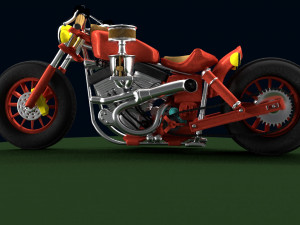 bike 3D 모델