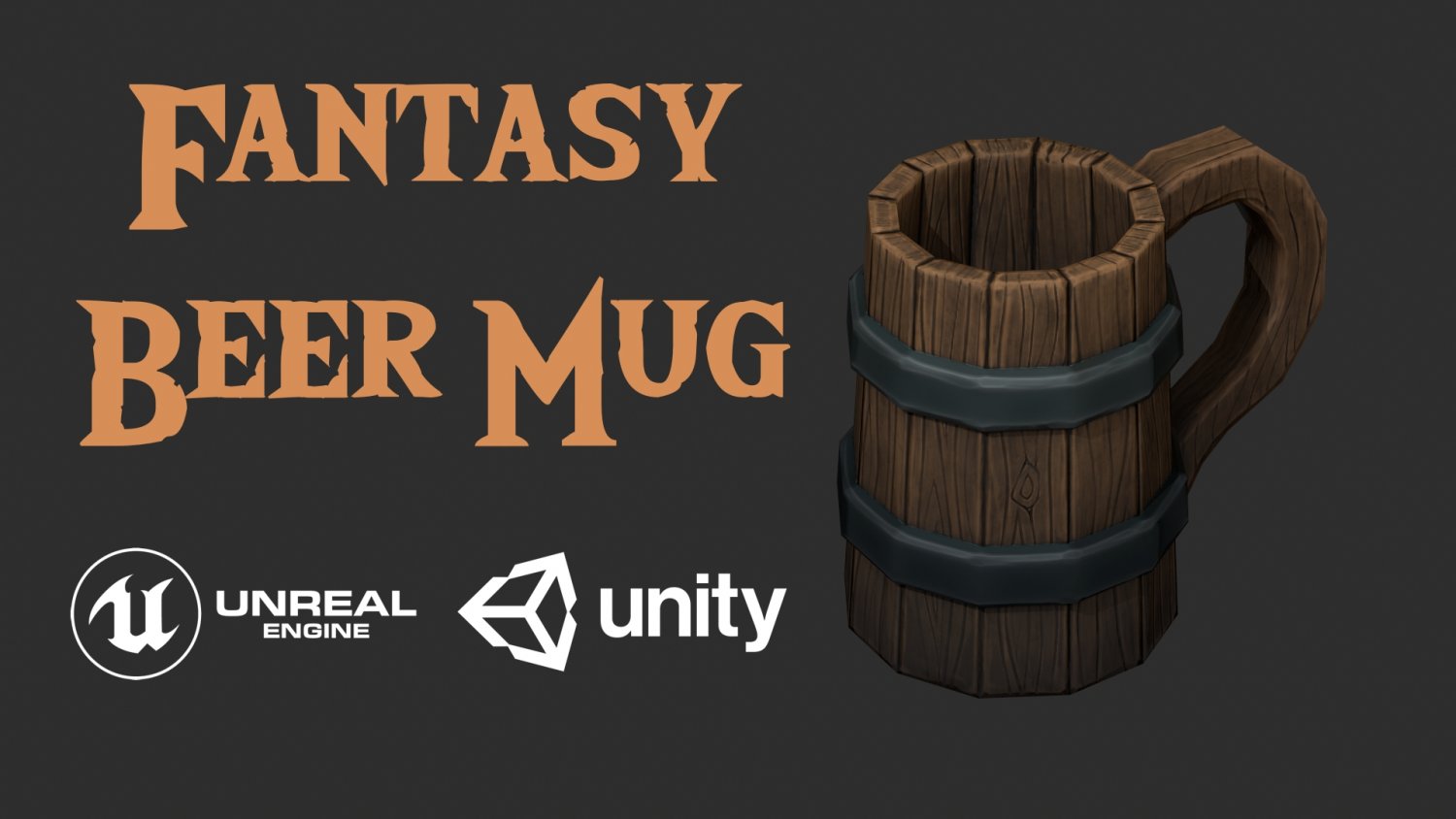 Blender Mug free VR / AR / low-poly 3D model