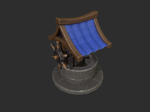 stylized fantasy well 3D Модель