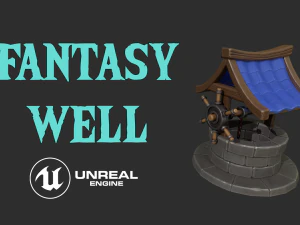 stilisierte Fantasie gut 3D Modell