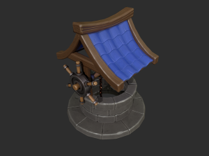 stylized fantasy well 3D Модель
