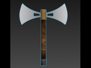 axe - both side 3D Model