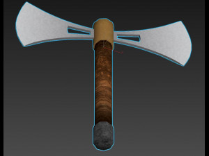 axe - both side Modelo 3D