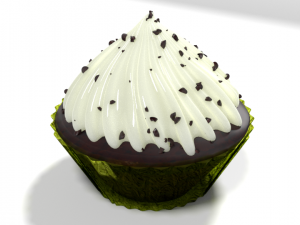cupcake Modelo 3D