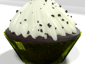cupcake Modello 3D