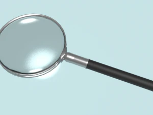 lente d'ingrandimento Modello 3D
