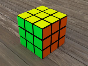 cubo di rubino Modello 3D