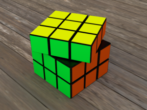cube of rubic Modèle 3D