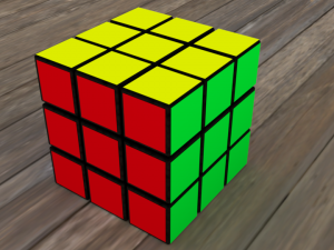 cube of rubic Modèle 3D