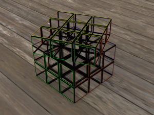 cube of rubic 3D Model