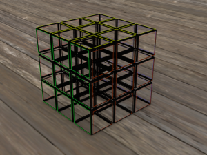 cube of rubic Modèle 3D