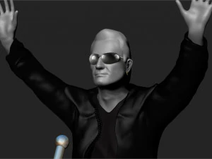 Bono u2 3D Print Model