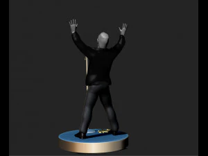 Bono u2 3D Print Model