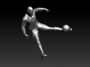 Zidane Model do druku 3D