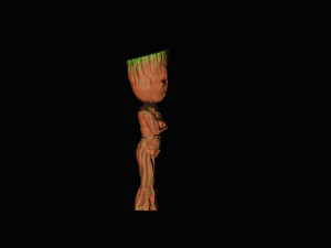 Baby Groot 3D Baskı Modeli