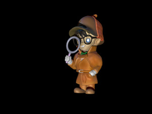 Detective conan 3D Print Model