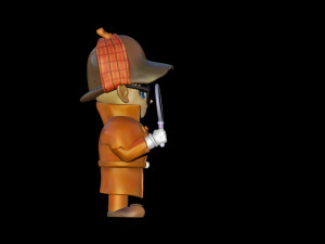 Detective conan Modelo de impresión 3D