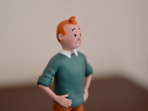 Tintin and Snowy 3D Принт Модель