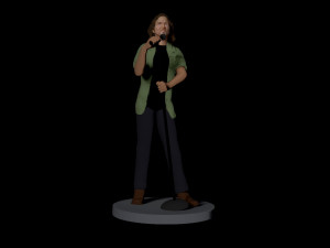 Eddie Vedder 3D 打印模型