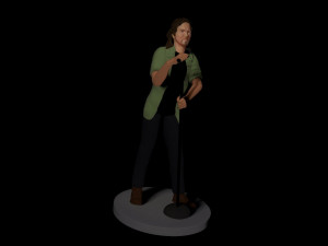 Eddie Vedder 3D 打印模型