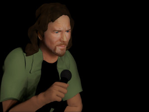 Eddie Vedder 3D 打印模型