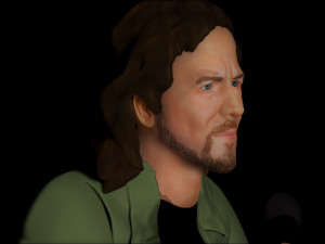 Eddie Vedder 3D 打印模型