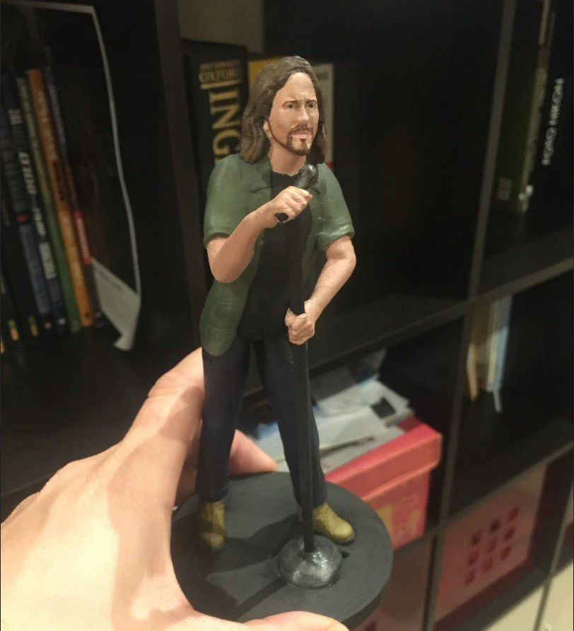 에디 베더 3D 프린트 모델 .c4d .max .obj .3ds .fbx .stl .blend 