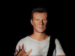 Larry Mullen Jr U2 3D Print Model