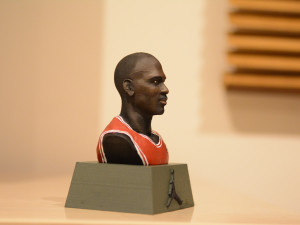 Michael Jordan bust 3D-Druckmodell