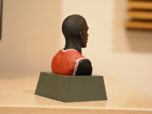 Michael Jordan bust 3D-Druckmodell