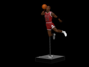 Michael Jordan dunk Modelo de impresión 3D