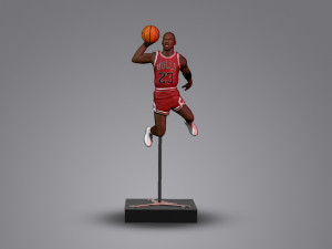 Michael Jordan dunk Modelo de impresión 3D