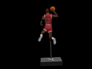 Michael Jordan dunk Modelo de impresión 3D