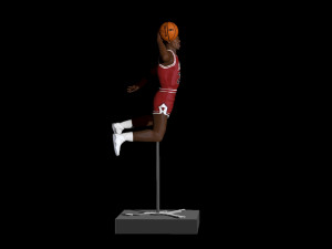 Michael Jordan dunk Modelo de impresión 3D