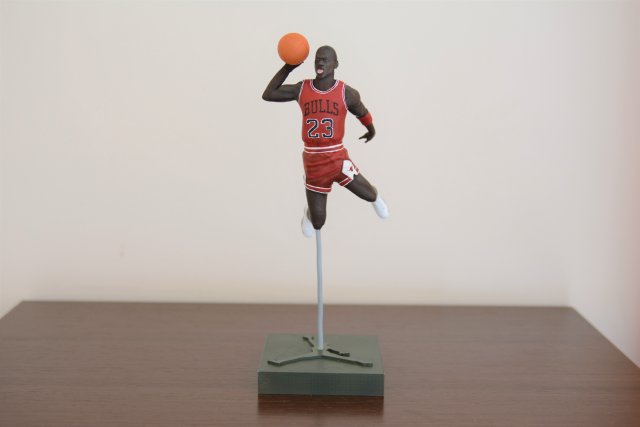 Michael Jordan dunk Modelo de impresión 3D .c4d .max .obj .3ds .fbx .stl .blend 